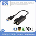 Adaptateur réseau USB 3.0 à 10/100/1000 RJ45 Gigabit Ethernet LAN pour PC portable